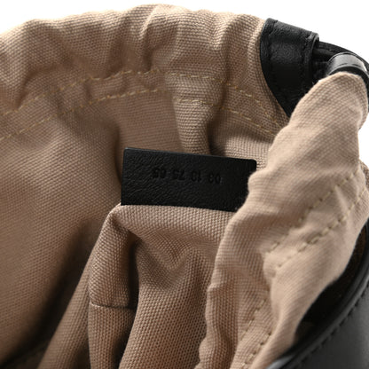 Chloe Smooth Calfskin Mini Roy Bucket Bag Black 9 of 13