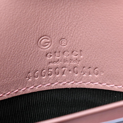 Gucci Microguccissima Crossbody Wallet Soft Pink 5 of 5