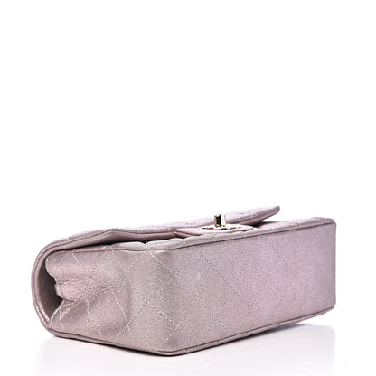 Chanel Metallic Goatskin Quilted Mini Rectangular Flap Pink 4 of 11