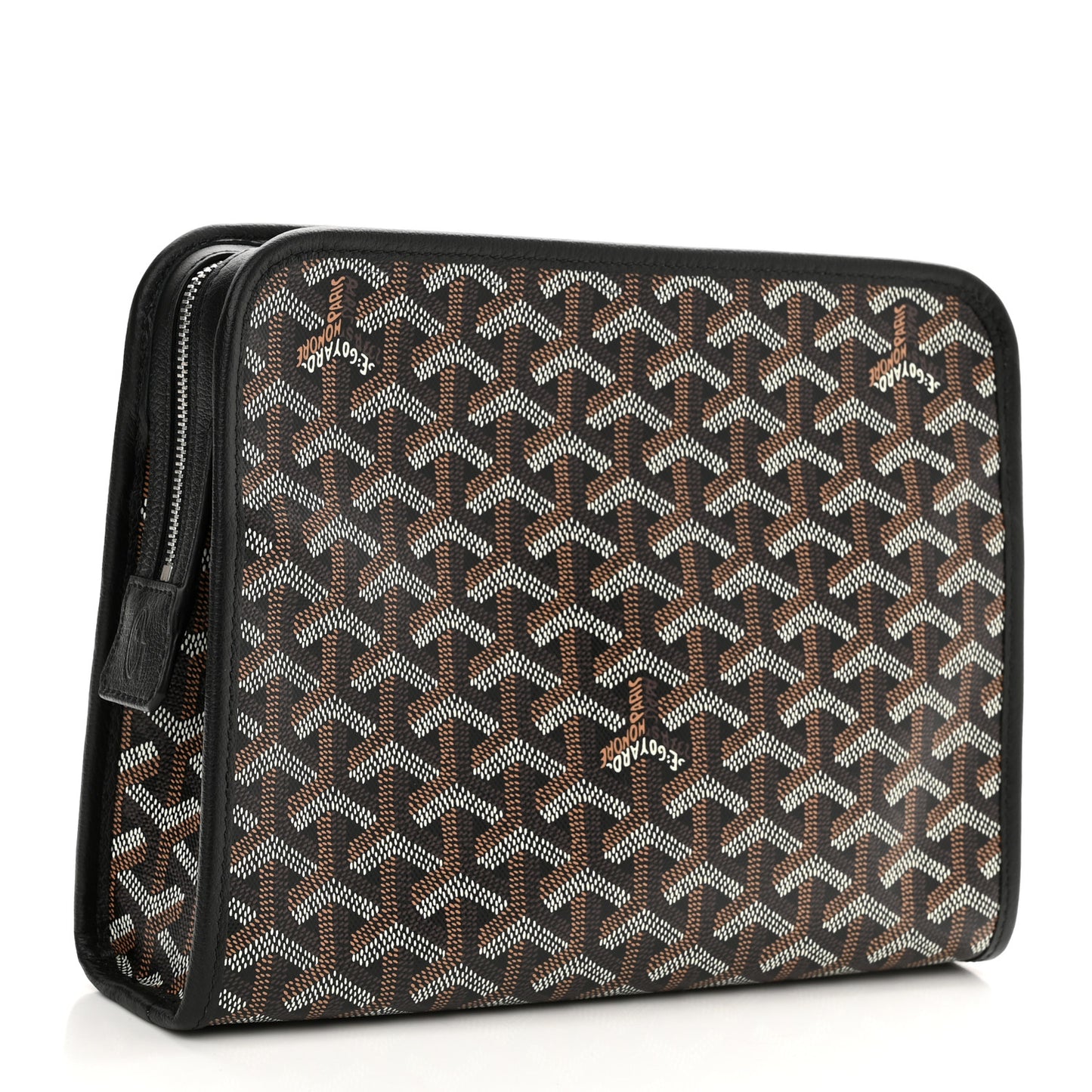Goyardine Jouvence MM Toiletry Pouch Black