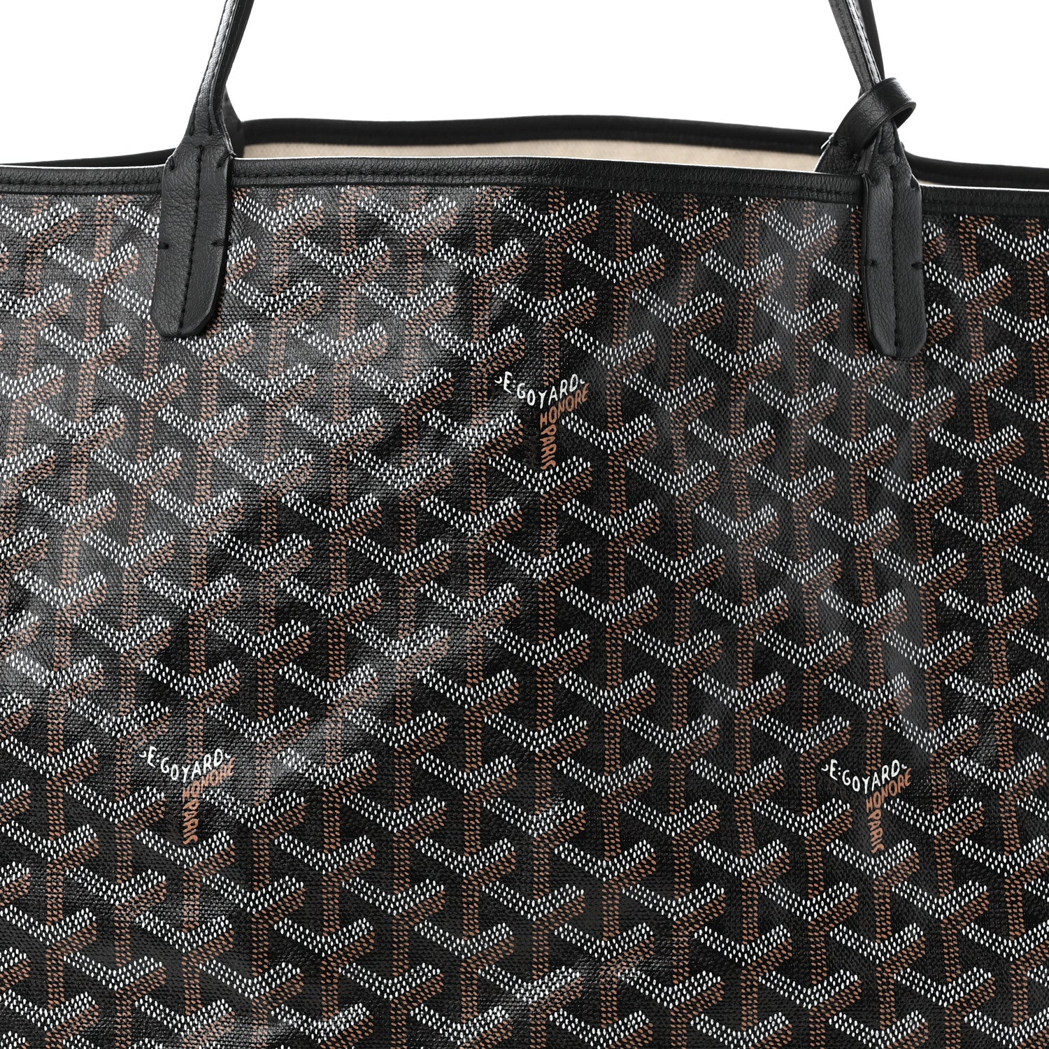 Goyard Goyardine Saint Louis GM Black 9 of 11