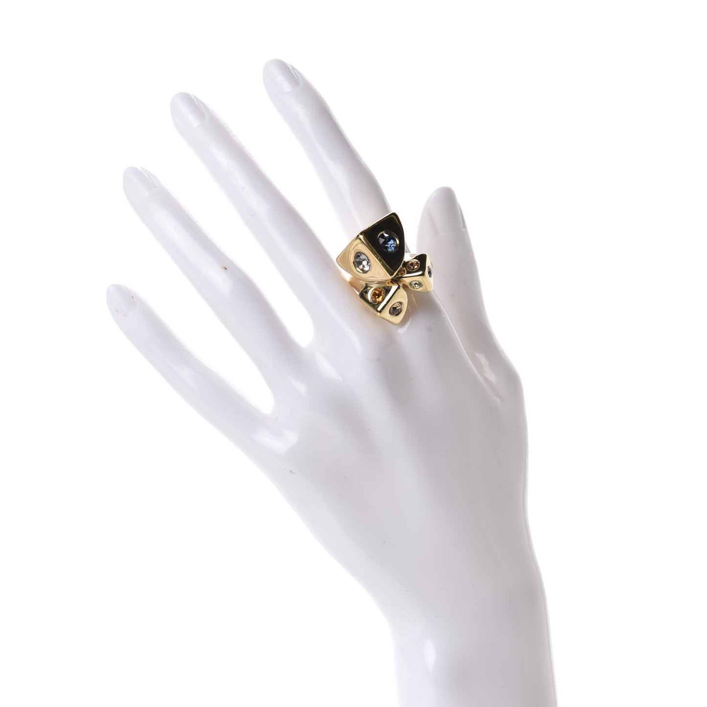 Metal Trunkies Accumulation Ring L Gold