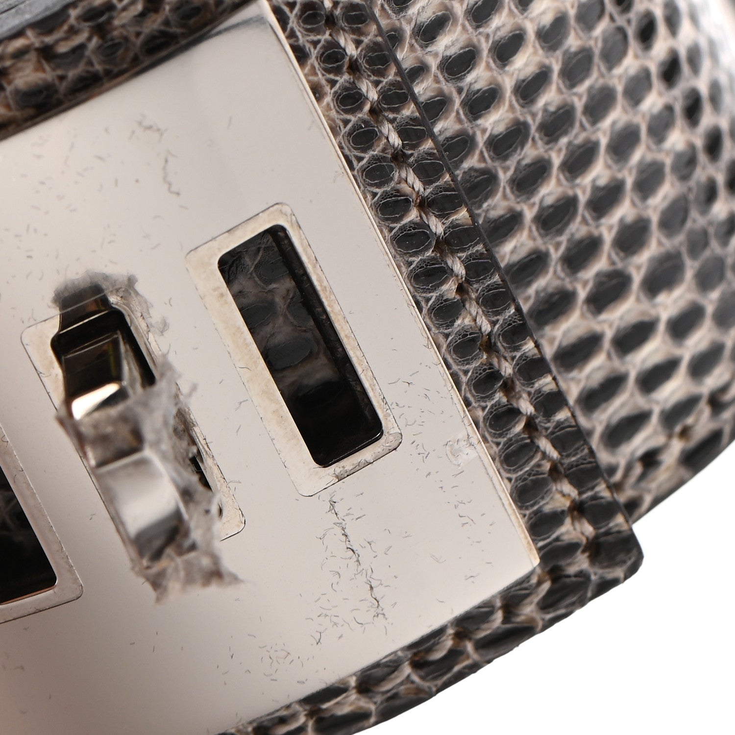 Hermes Lizard Collier De Chien CDC Bracelet S Ombre 8 of 8