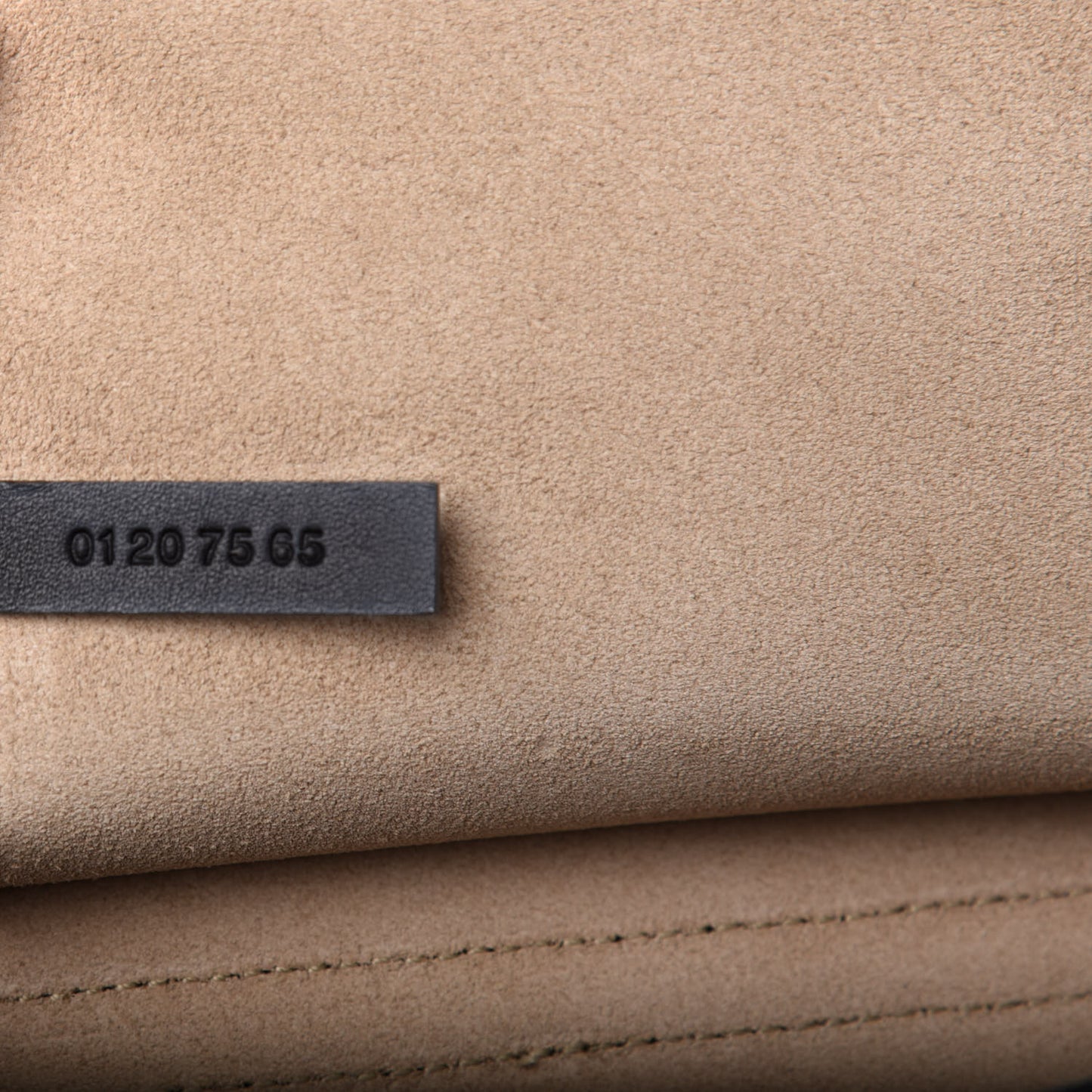 Calfskin Suede Mini Chain Faye Shoulder Bag Black