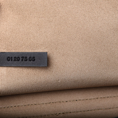 Chloe Calfskin Suede Mini Chain Faye Shoulder Bag Black 7 of 10