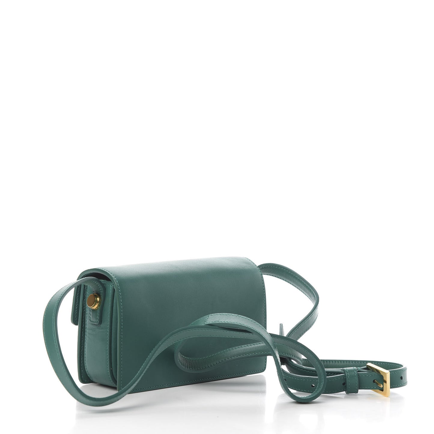 Calfskin Small Classic Lulu Bag Green