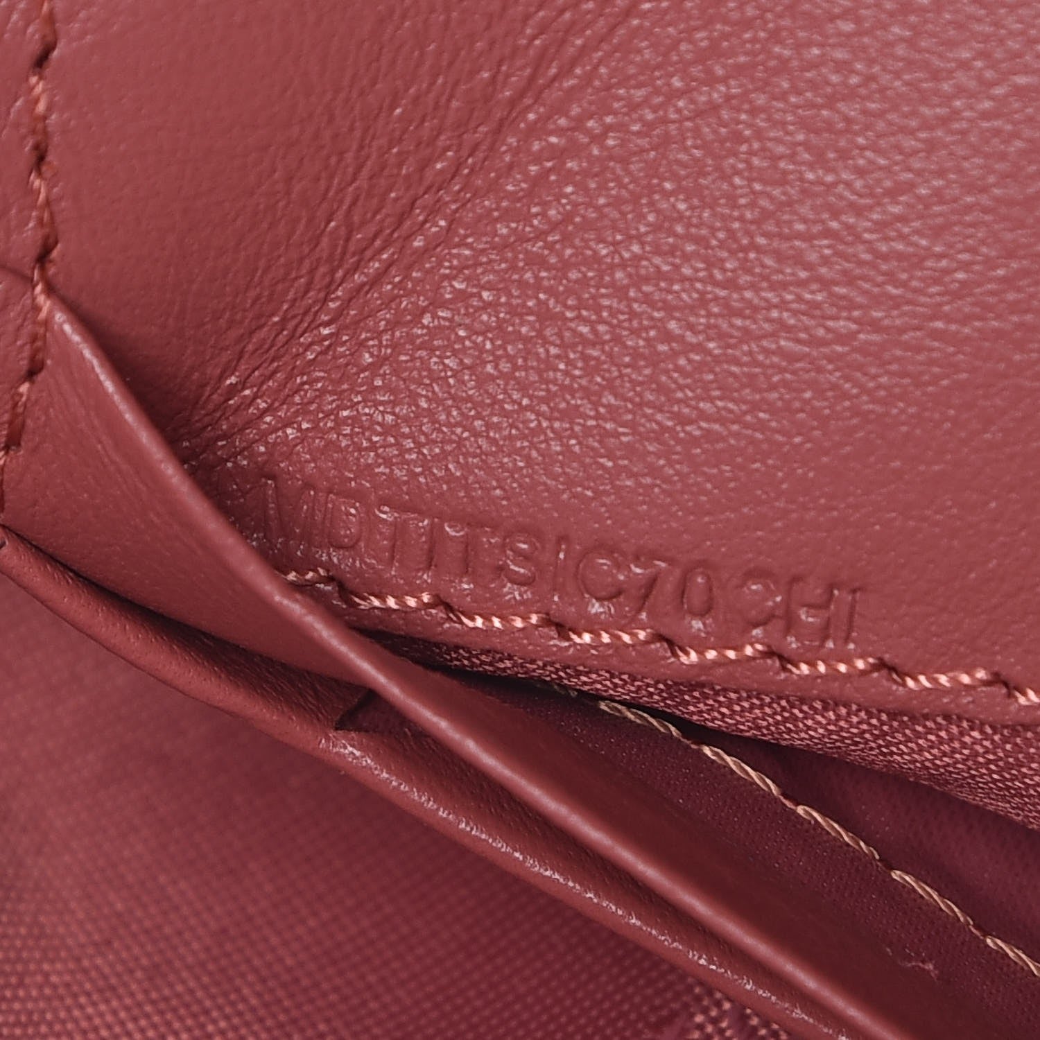 Burberry Suede Fringe Peyton Crossbody Clutch Bag Russet Pink 7 of 8