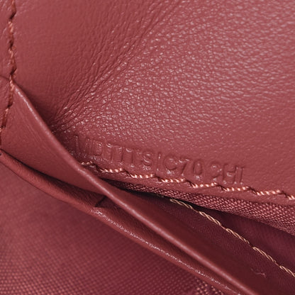 Burberry Suede Fringe Peyton Crossbody Clutch Bag Russet Pink 7 of 8