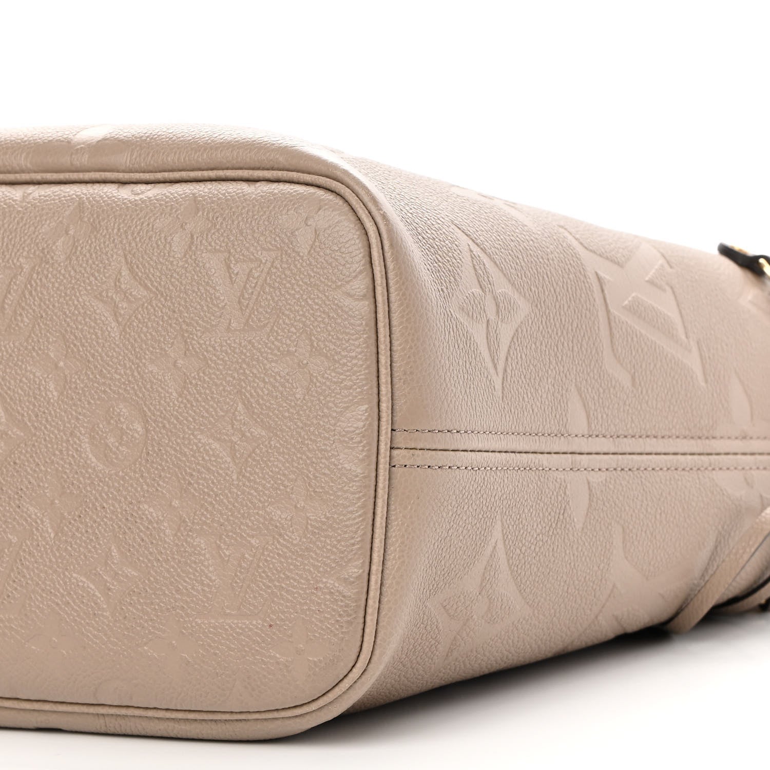 Louis Vuitton Empreinte Monogram Giant Neverfull MM Tourterelle 9 of 12