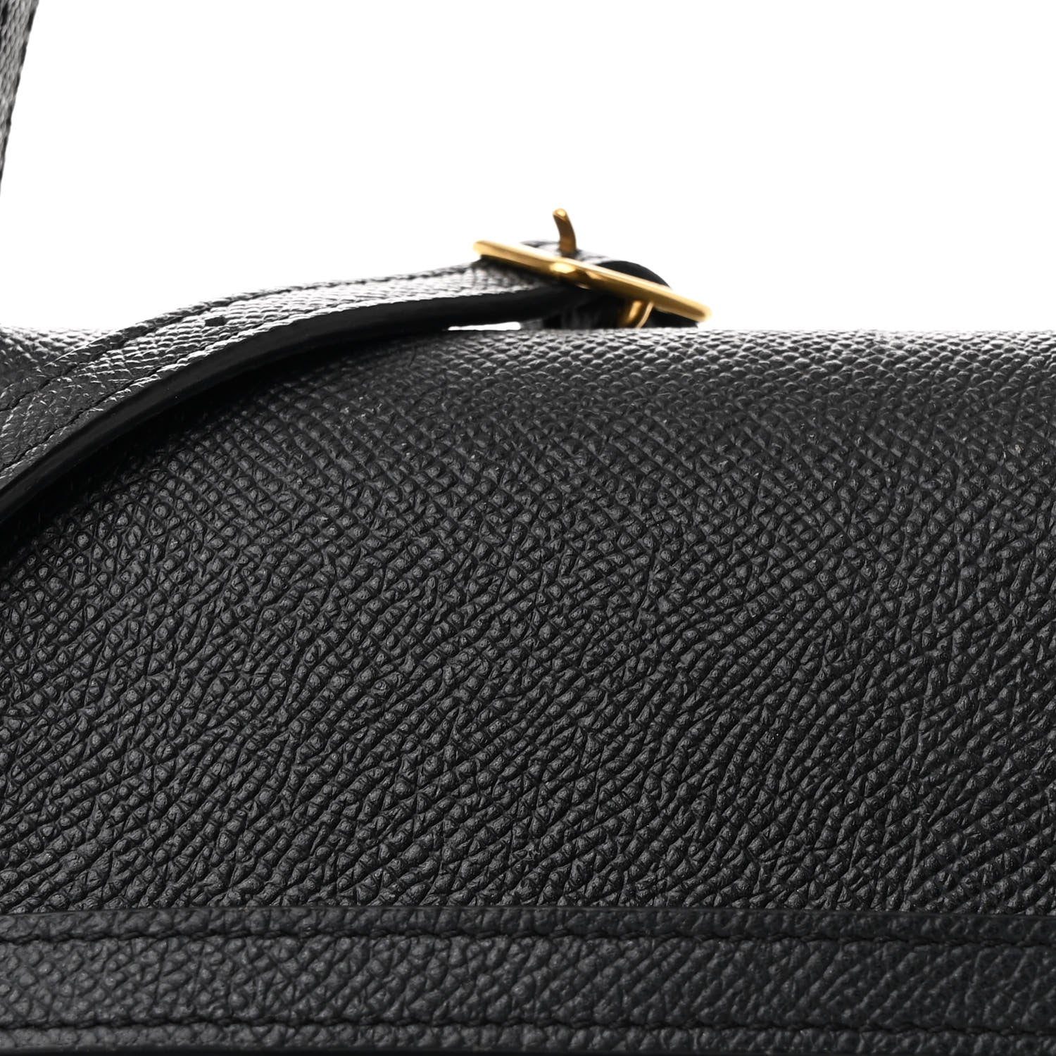 Celine Grained Calfskin Nano Belt Bag Black 8 of 11