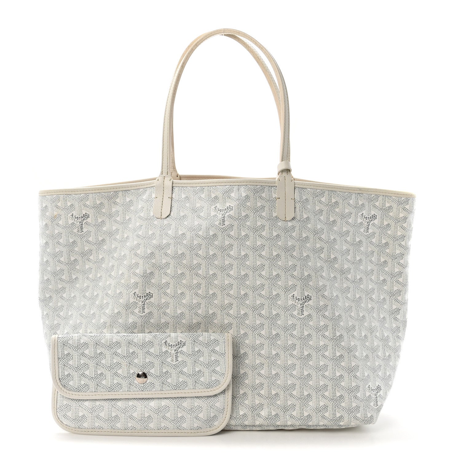 Goyard Goyardine Saint Louis PM White 3 of 9