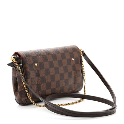 Louis Vuitton Damier Ebene Favorite PM 3 of 11