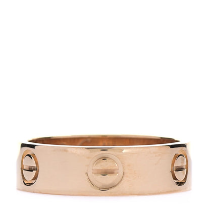 Cartier 18K Yellow Gold 5.5mm LOVE Ring 54 7 1 of 5