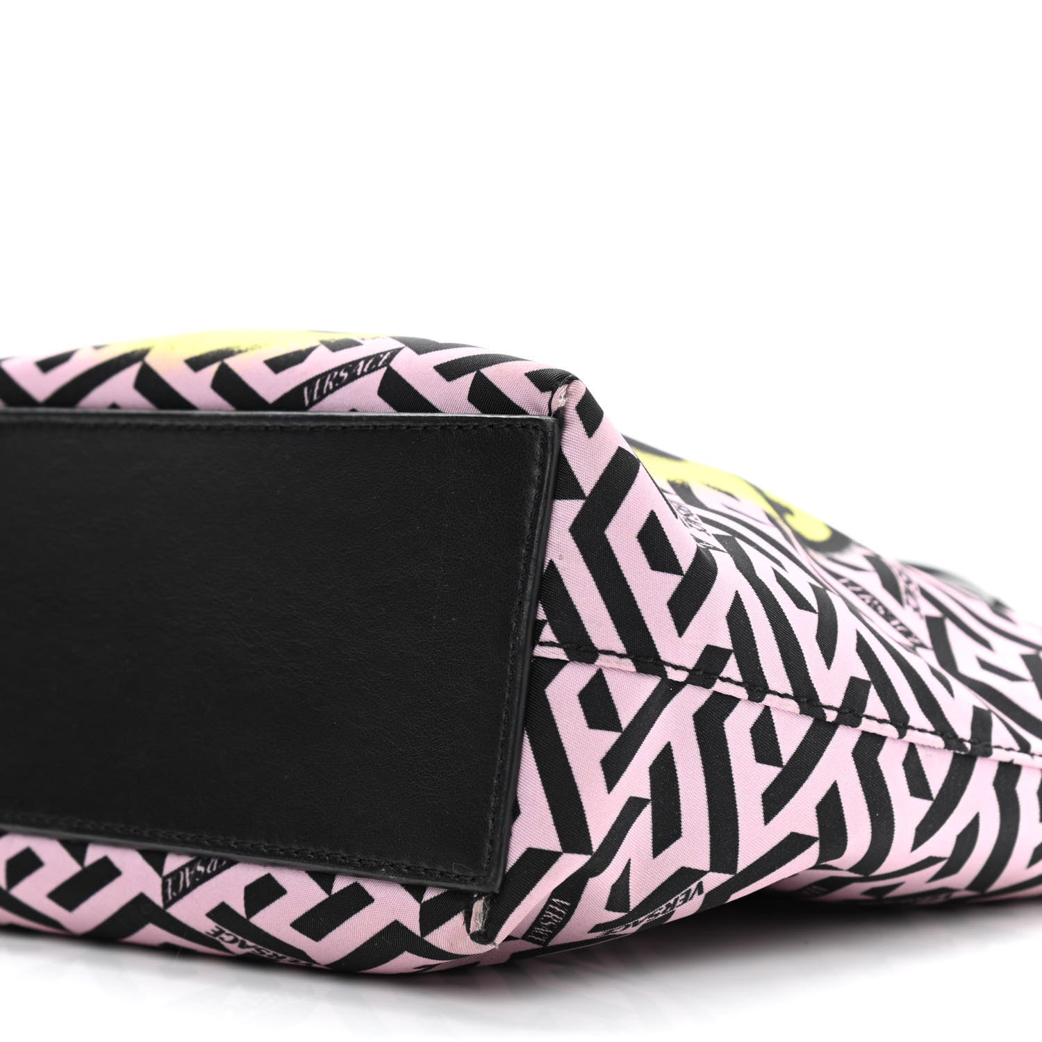 Versace Calfskin Monogram Smile Medusa Tote Multicolor 10 of 10