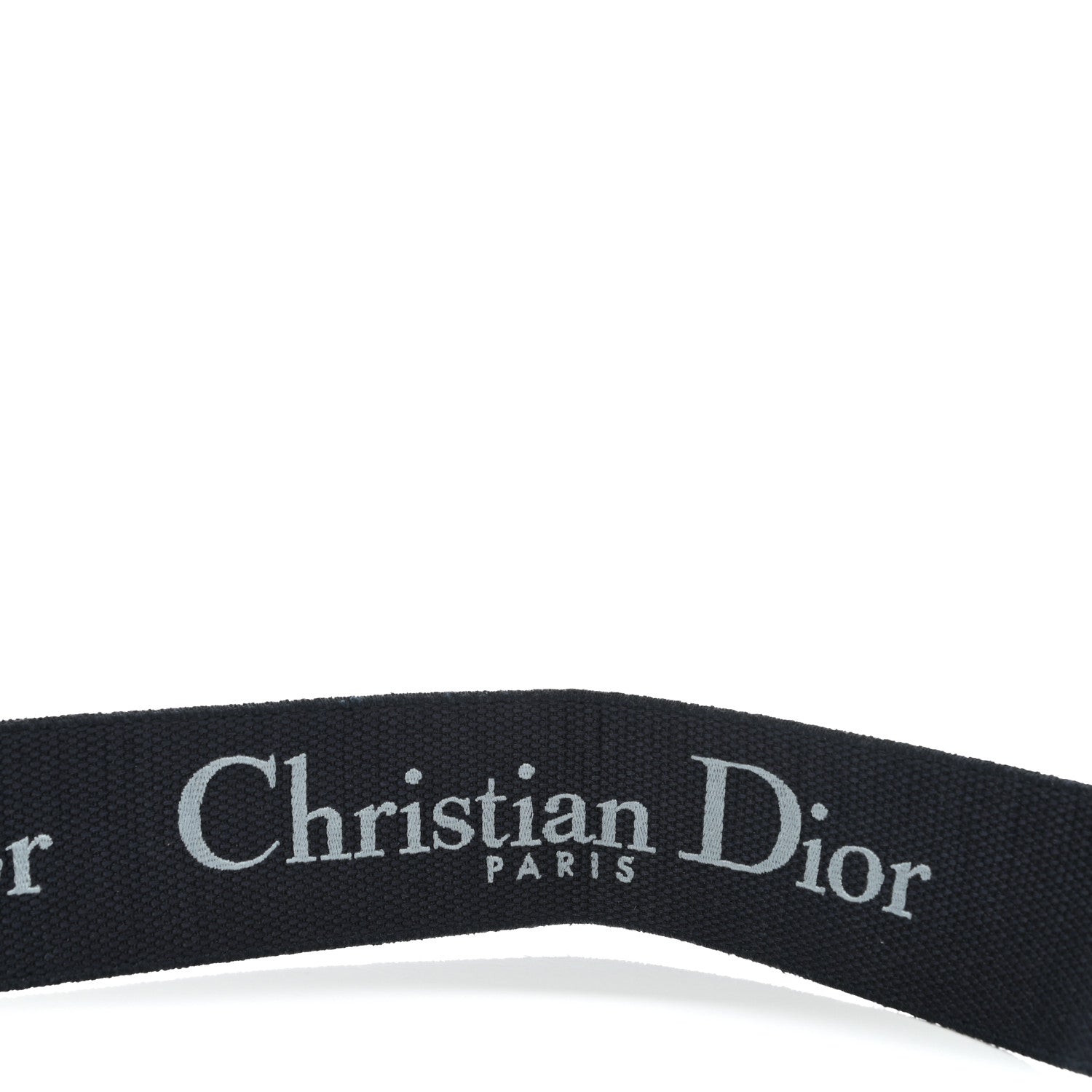 Christian Dior Canvas Embroidered Adjustable Shoulder Strap Blue 3 of 5