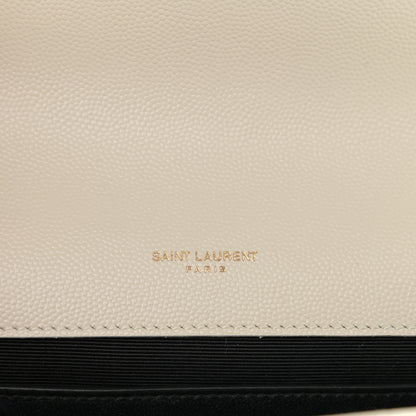 Saint Laurent Grain De Poudre Medium Classic Monogram Kate Satchel Crema Soft 7 of 12