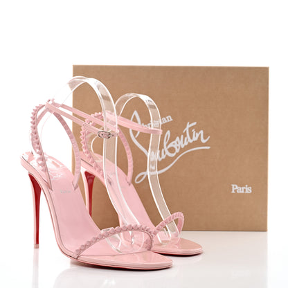 Christian Louboutin Patent So Me 100 Sandals 41 Rosy 8 of 8