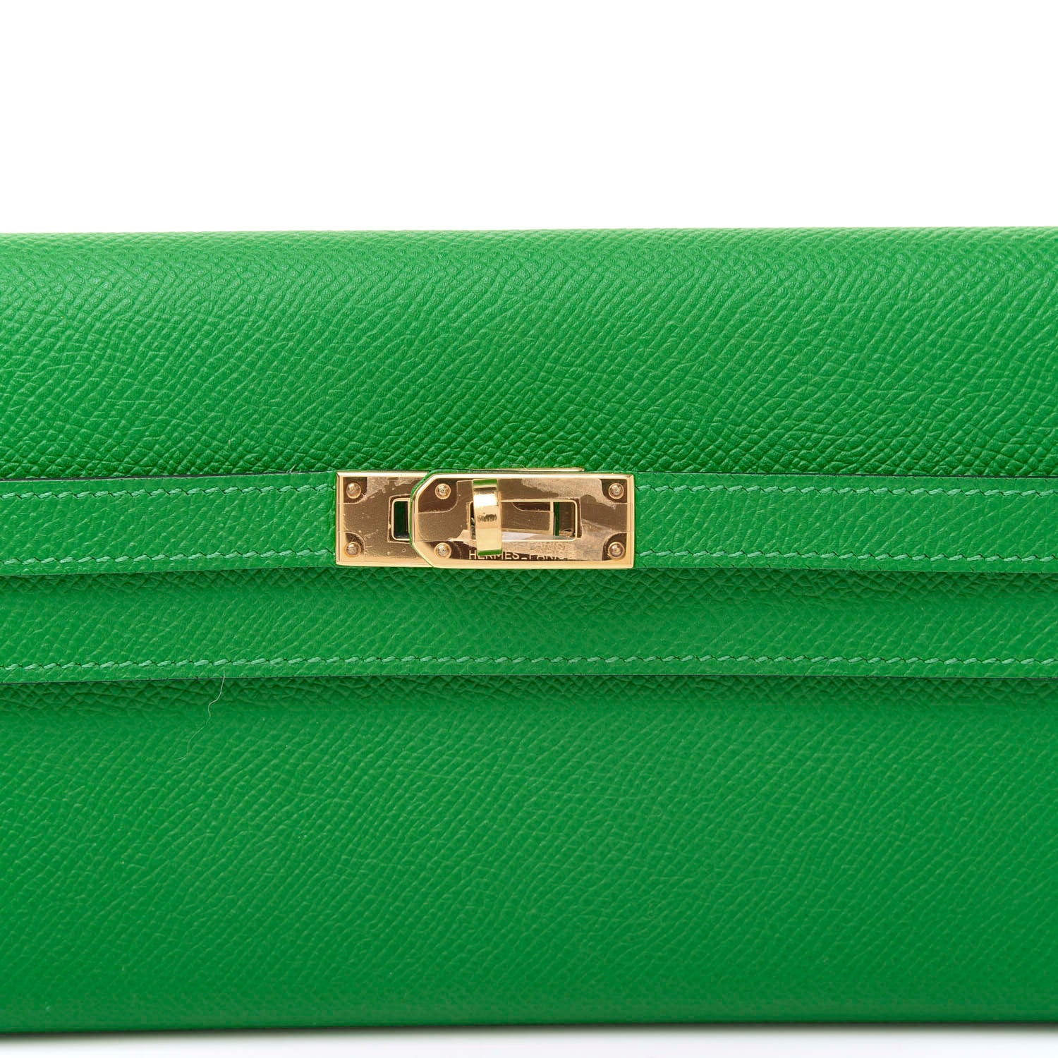 Hermes Epsom Kelly Longue Wallet Bambou 8 of 9