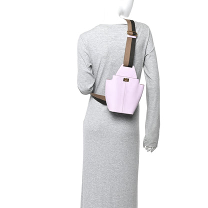 Fendi Vitello Grace Matte Mini Guitar Bag Anemone 2 of 10