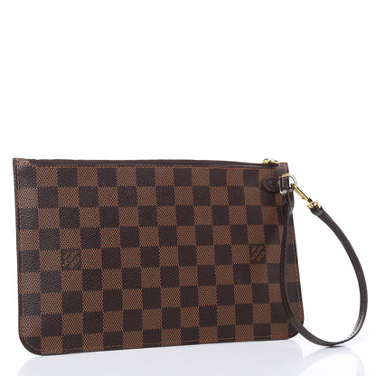 Louis Vuitton Damier Ebene Neverfull MM GM Pochette 3 of 7