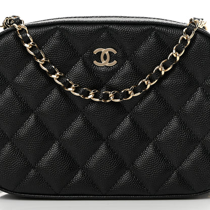 Chanel Caviar Quilted Vanity With Chain Black 8 of 11