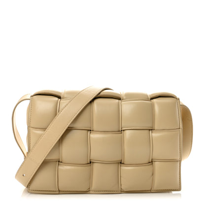 Bottega Veneta Nappa Maxi Intreccio Padded Cassette Crossbody Bag Porridge 1 of 12