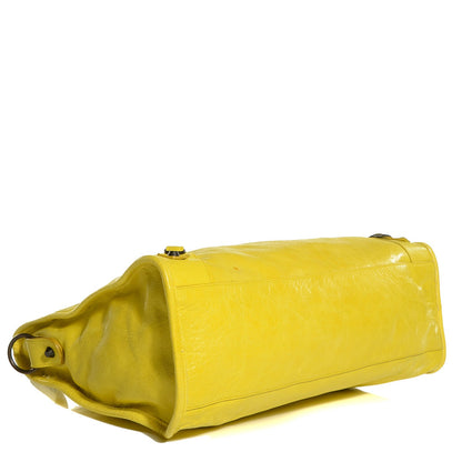 Balenciaga Agneau Classic Hardware City Bouton D Or 4 of 13