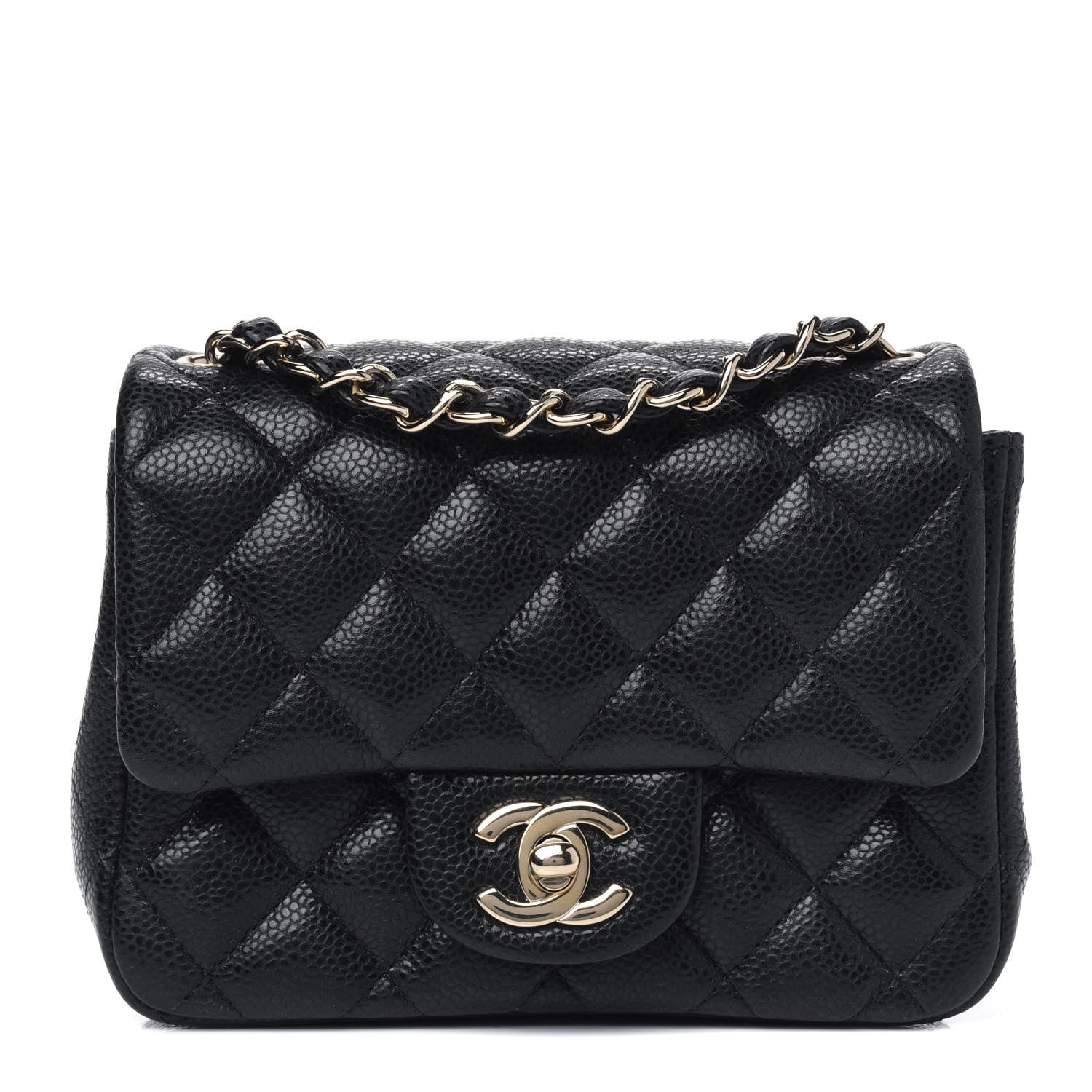 Chanel Caviar Quilted Mini Square Flap Black 1 of 4