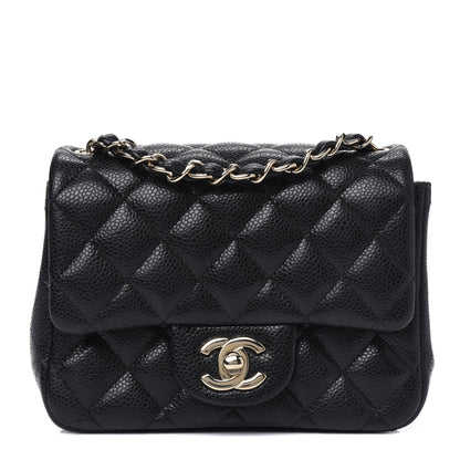 Chanel Caviar Quilted Mini Square Flap Black 1 of 4