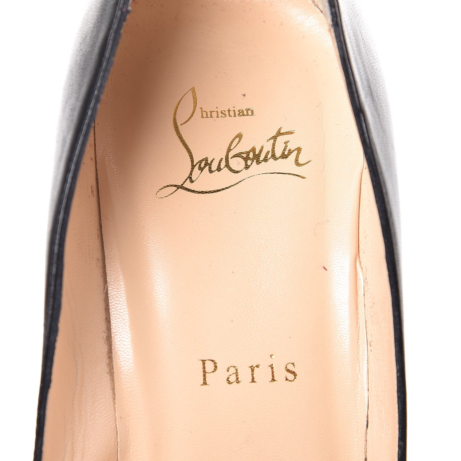 Christian Louboutin Kid Pigalle Follies 100 Pumps 39.5 Black 7 of 7