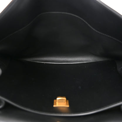 Balenciaga Natural Smooth Calfskin Medium Rodeo Top Handle Handbag Black 5 of 12