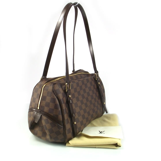Louis Vuitton Damier Ebene Rivington GM 3 of 9