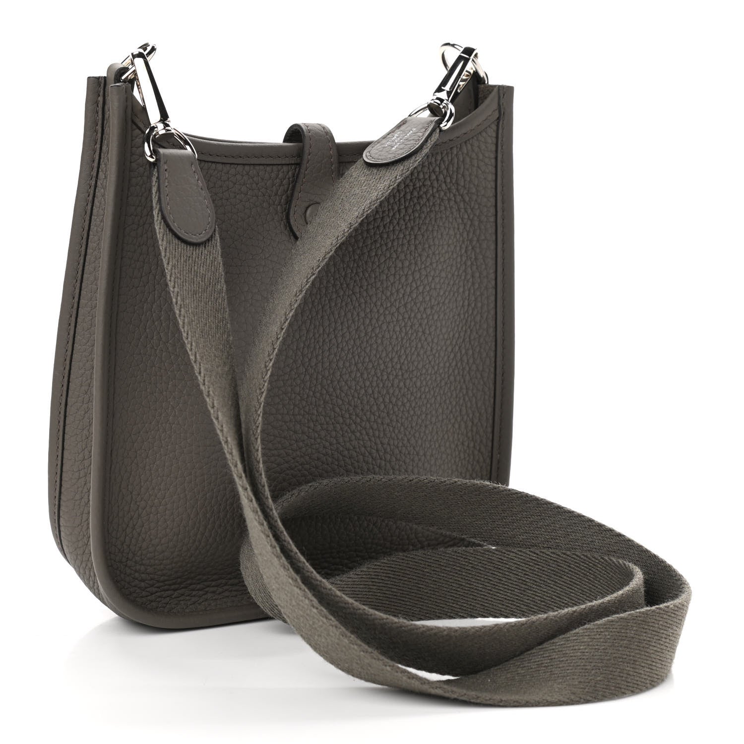 Hermes Taurillon Clemence Evelyne TPM Etain 3 of 11