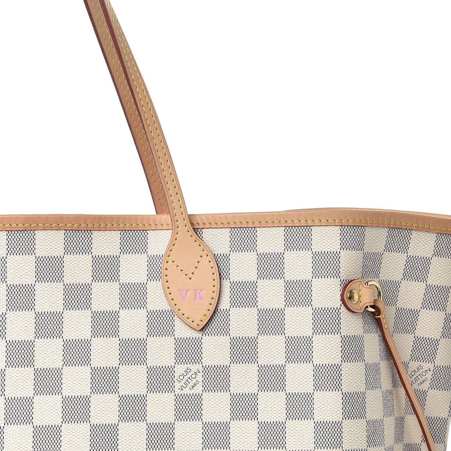 Damier Azur Neo Neverfull GM Rose Ballerine