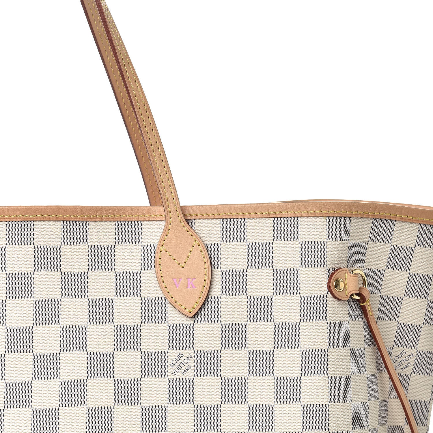 Louis Vuitton Damier Azur Neo Neverfull GM Rose Ballerine 13 of 13