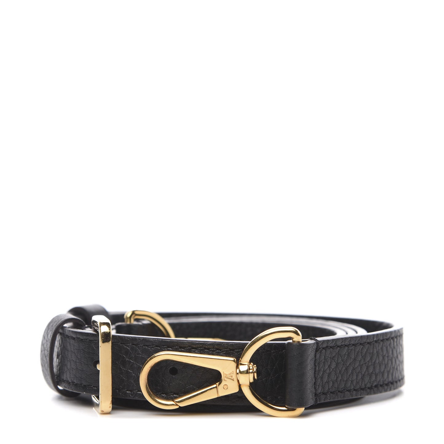 Calfskin Metis Adjustable Shoulder Strap Black