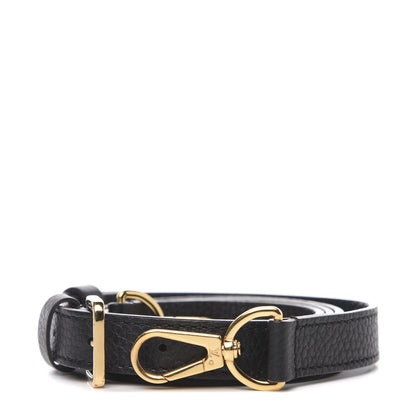 Louis Vuitton Calfskin Metis Adjustable Shoulder Strap Black 1 of 3