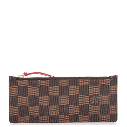 Louis Vuitton Damier Ebene Josephine Wallet Zippered Insert 1 of 7