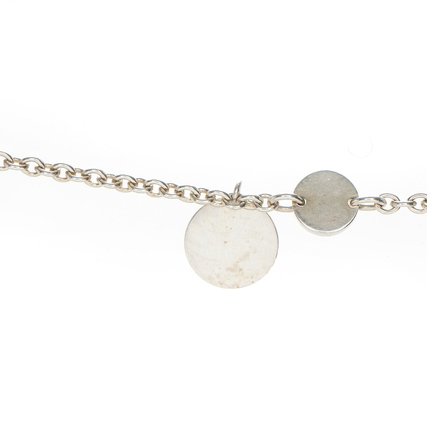 Sterling Silver 18K Rose Gold Confettis Long Necklace