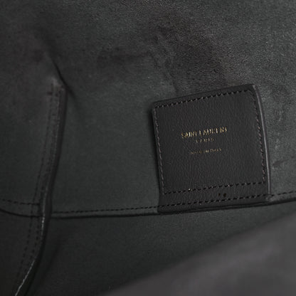 Saint Laurent Calfskin Large Shopping Tote Fog 7 of 14