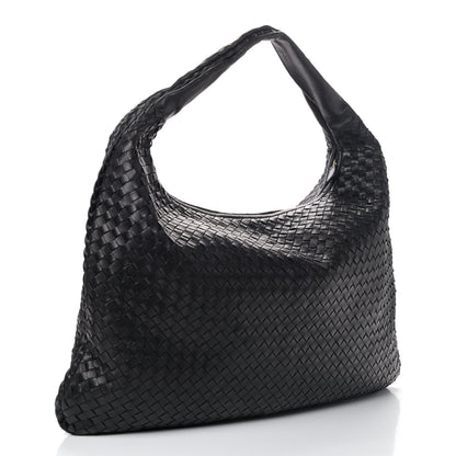 Bottega Veneta Nappa Intrecciato Maxi Veneta Hobo Black 2 of 4