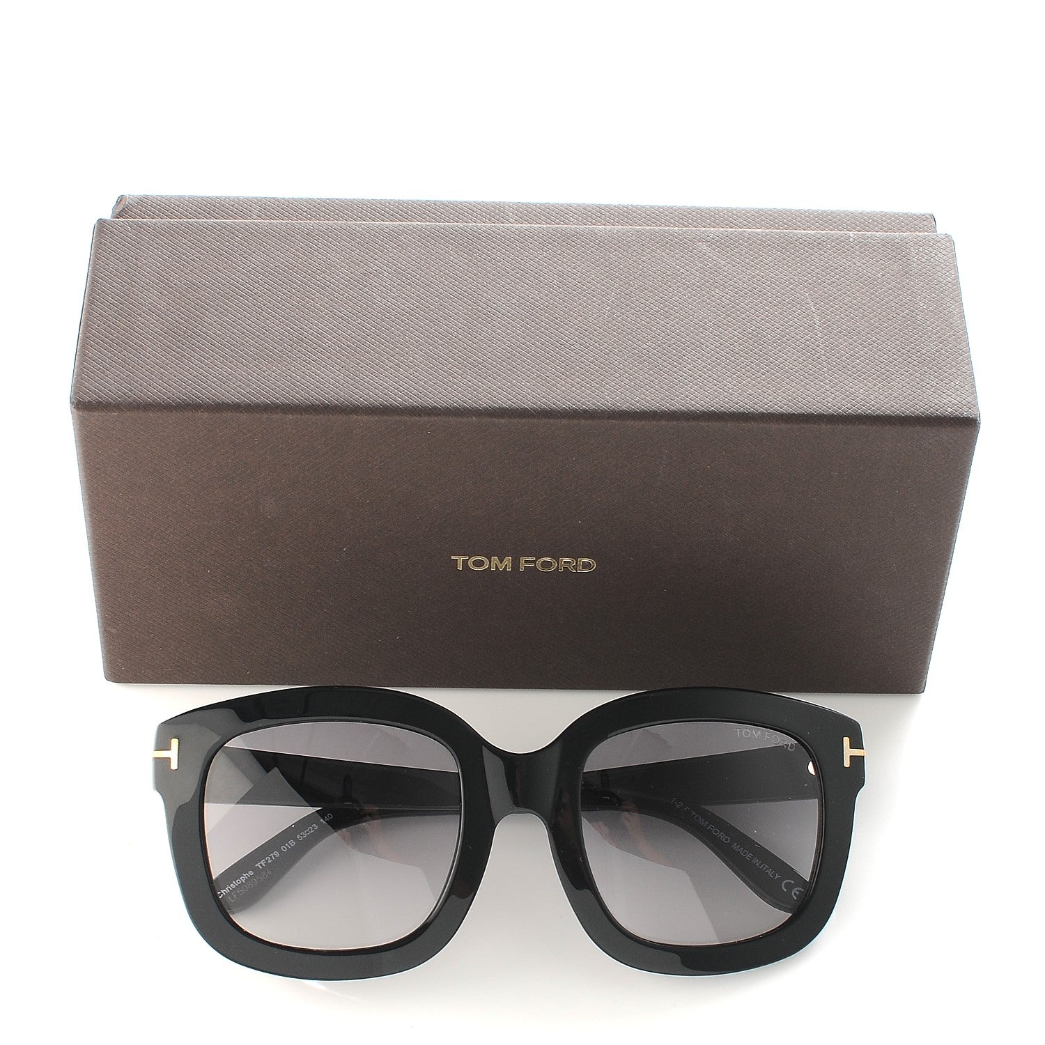 Tom Ford Christophe Sunglasses TF279 Black 8 of 8
