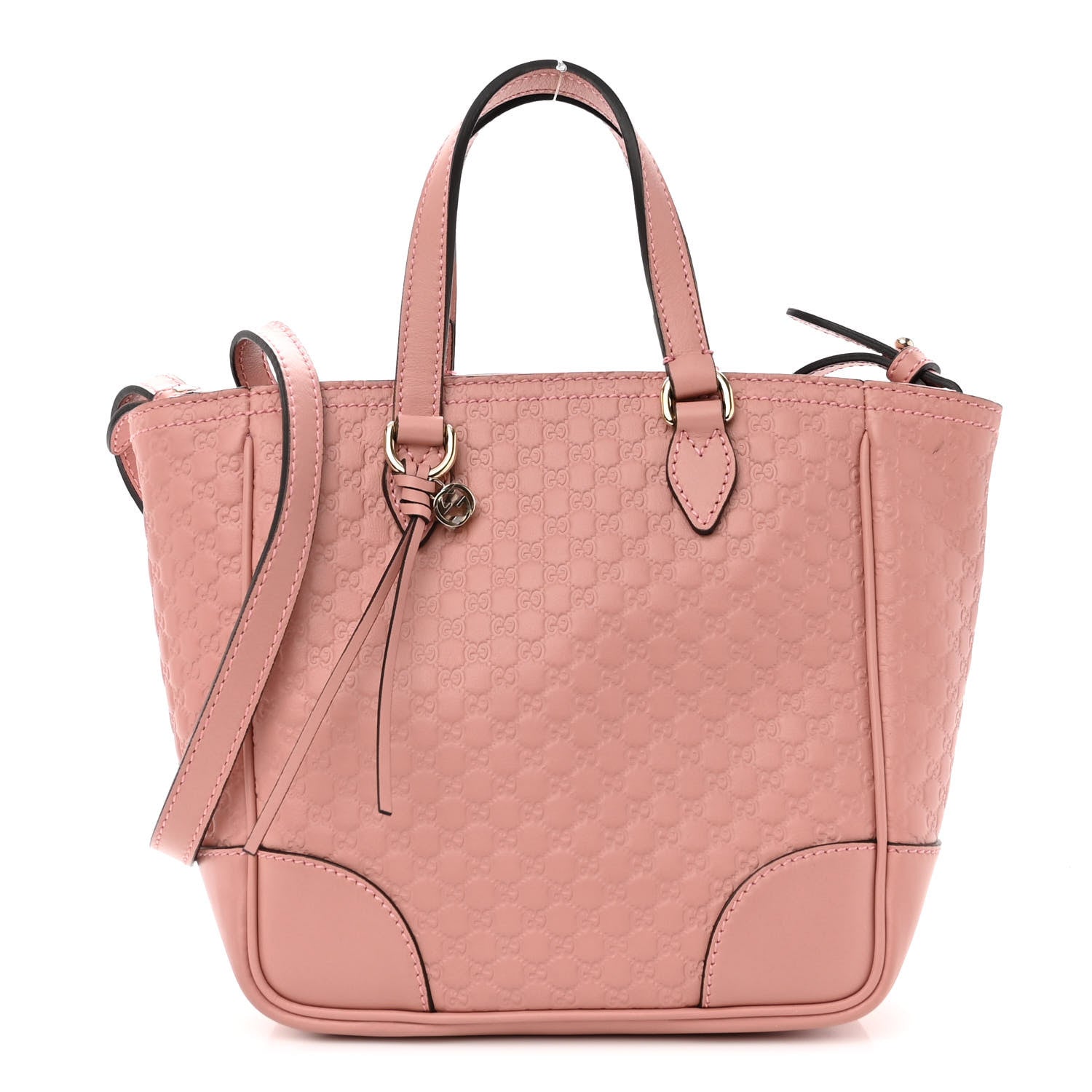 Gucci Microguccissima Small Bree Tote Soft Pink 1 of 11
