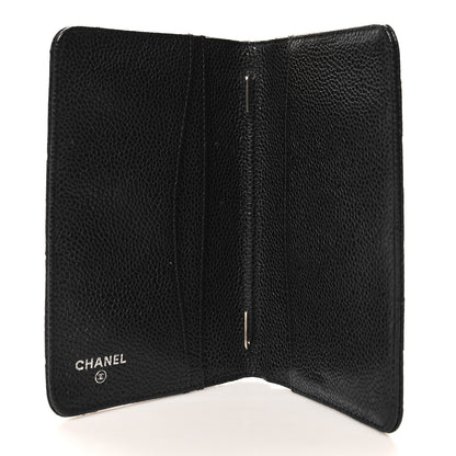 Chanel Caviar Quilted Agenda Cover Black 5 of 9