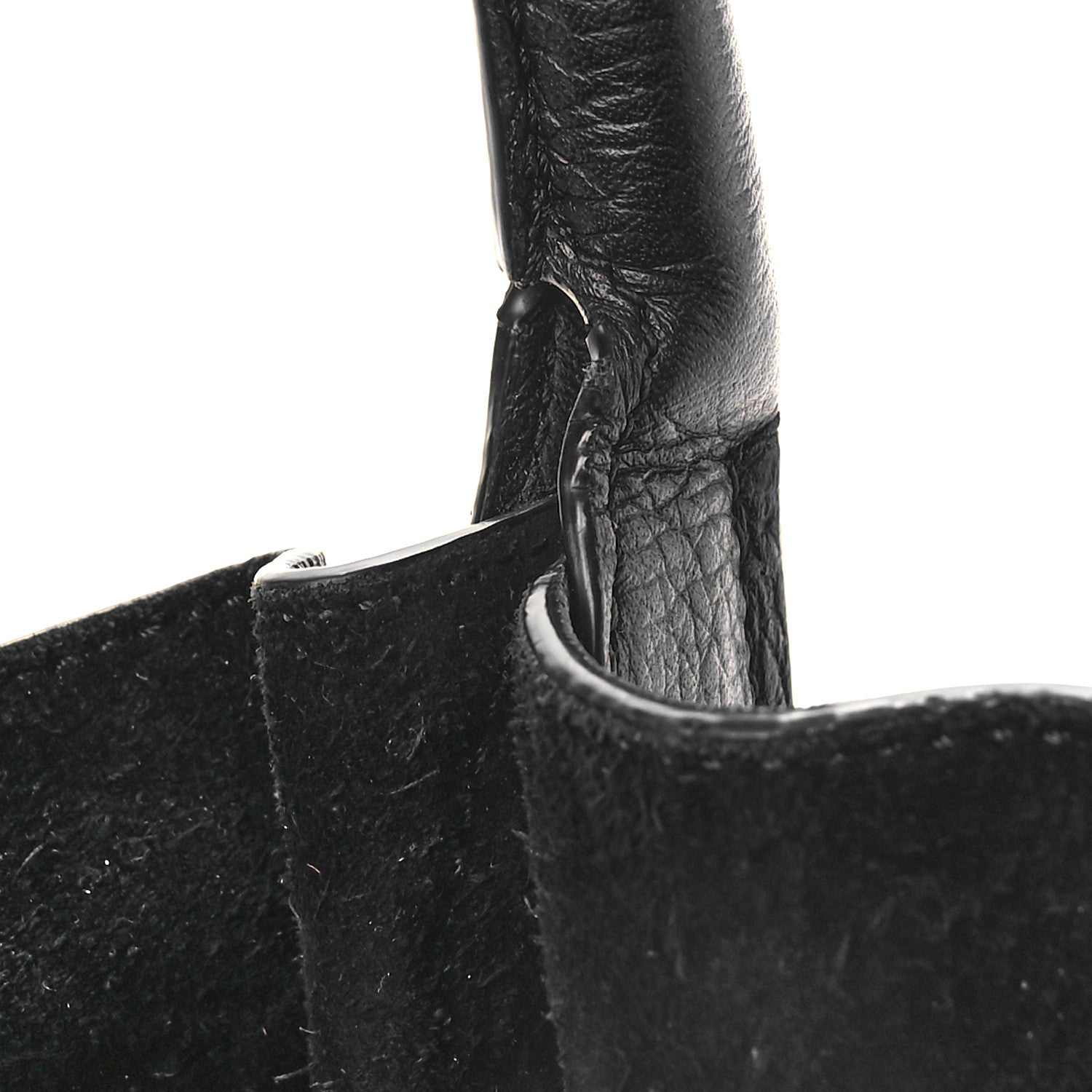 Celine Supple Grained Calfskin Nano Big Bag Bucket Black 9 of 9
