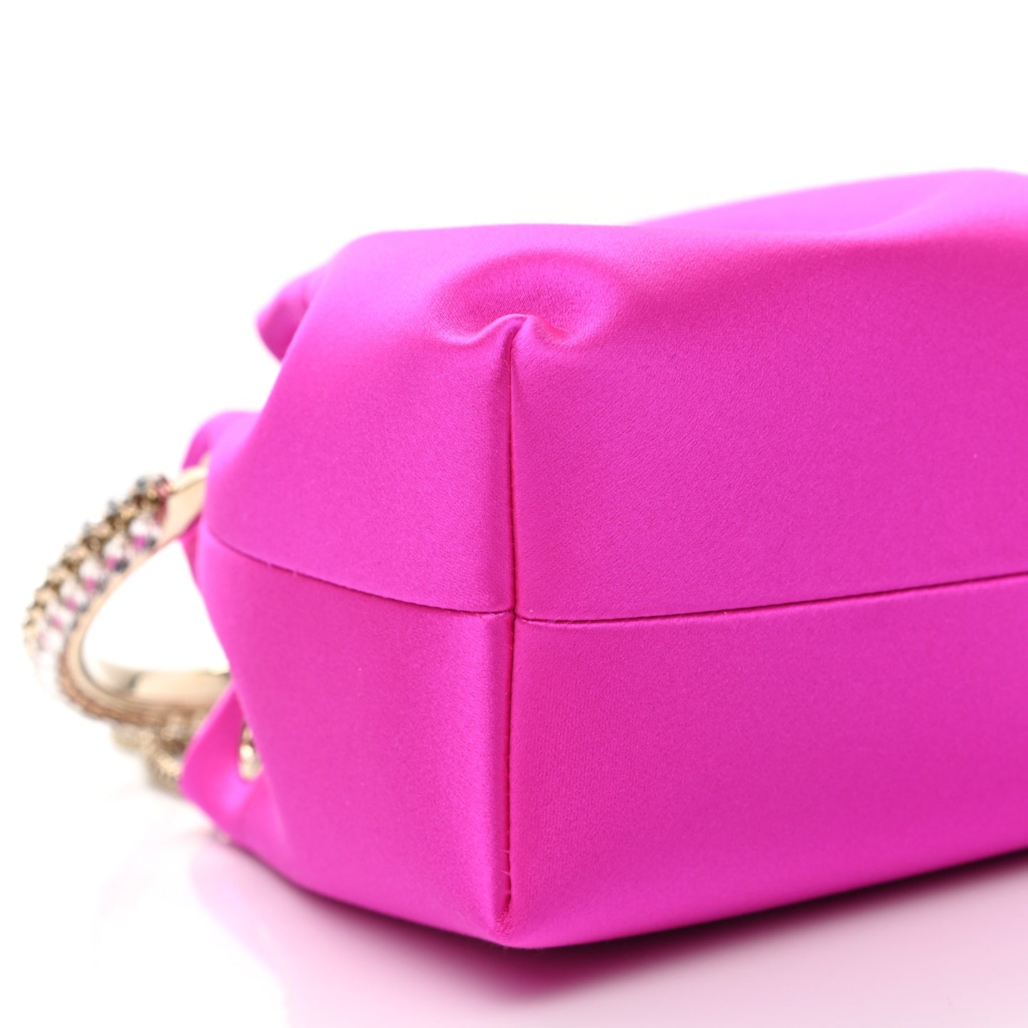 Satin Bon Bon Bag Fuchsia