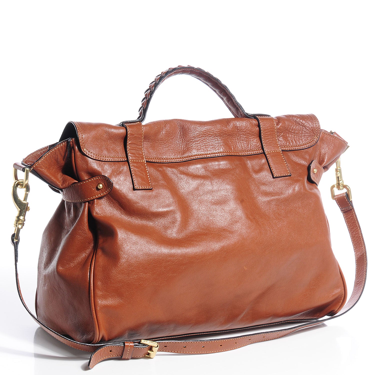 Mulberry Soft Buffalo Leather Oversized Alexa Oak 9 of 18