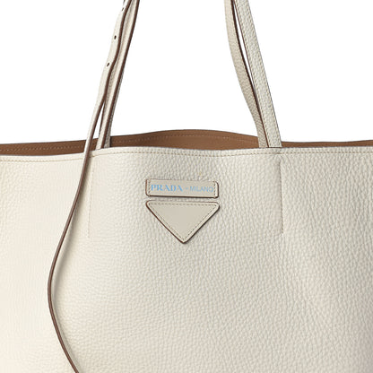 Prada Vitello Daino Shopping Tote Talco 12 of 12