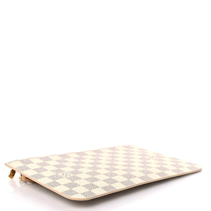 Louis Vuitton Damier Azur Neverfull MM GM Pochette 4 of 7