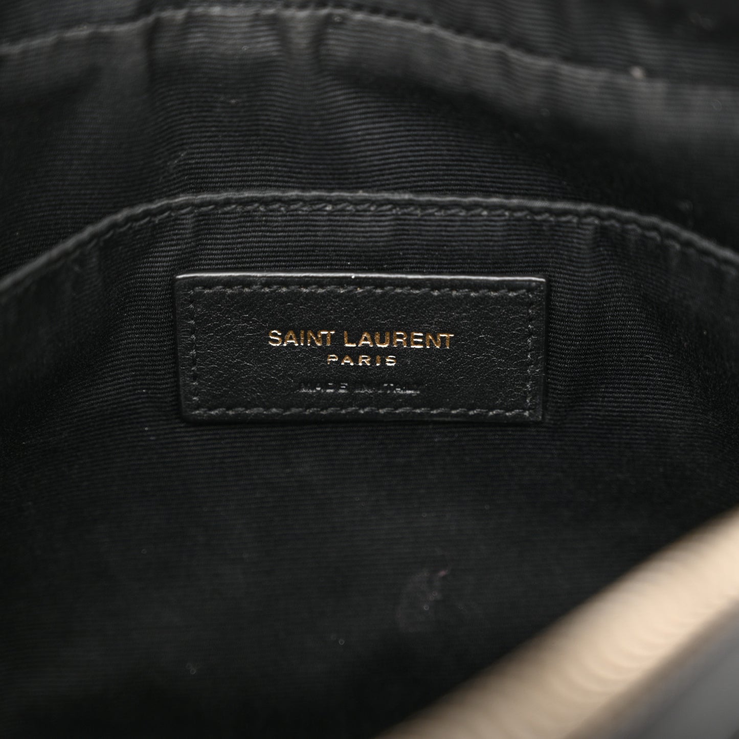 Calfskin Matelasse Monogram Lou Camera Bag Black